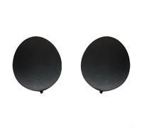 Lawnoval Lot de 2 cache-vis de poignée de porte intérieure en ABS noir pour BMW Z4 E89 2009-2015 Remplacement OEM 51419167013 51419167014