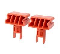 Lawnoval Lot de 2 chevilles pivotantes de rechange compatibles avec les modèles Workmate 79-010-4, 79-028, 79-032 Type 1/2/3/4/6, WM225, WM425, WM500 en orange