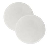 Lawnoval Lot de 2 filtres à café réutilisables en acier inoxydable de 61 mm pour machines à café Aeropress, disques perforés fins pour machines anciennes et nouvelles générations