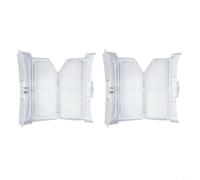 Lawnoval Lot de 2 filtres à peluches pour Bosch Siemens 752387 IQ500 IQ700 ISensoric Extra Class