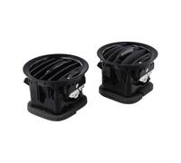 Lawnoval Lot de 2 grilles d'aération intérieures pour Opel Adam, ABS pour tableau de bord 2013 + Corsa D 2007-2015