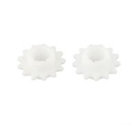 Lawnoval Lot de 2 pignons de direction en plastique à 13 dents, remplacement pour STIGA pour chaîne avant de tracteur Mountfield