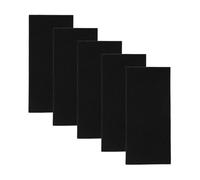 Lawnoval Lot de 5 filtres éponge de rechange pour Gorenje DE82ILAG, DE83I, DE83ILAGI, 28 x 136 x 19 cm, noir