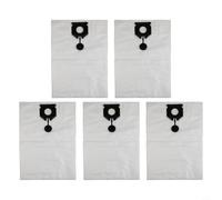 Lawnoval Lot de 5 sacs à poussière pour aspirateur Karcher NT 40/1, NT 50/1, compatibles avec 2.889-155.0 en tissu non tissé, blanc