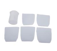 Lawnoval Lot de 6 pré-filtres de rechange pour aspirateurs sans fil Makita Cl180/Dcl180Z/Bcl106/Cl100Dz - Accessoires et pièces d'aspirateur - Chiffons et sacs à poussière