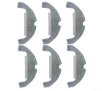 Lawnoval Lot de 6 serpillères de rechange pour aspirateur Dreame D10 Plus, lavables en microfibre pour aspirateur robot D10 Plus Gen 2 Z10 Pro pour aspirateur robot L10 Plus