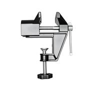 Lawnoval Mini étau d'établi pour travaux manuels, travail du bois et fabrication de bijoux - Corps en alliage d'aluminium/acier moulé avec vis en acier, ouverture de mâchoire de 30 à 50 mm, portable