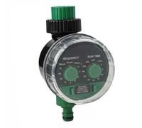Lawnoval Minuteur d'arrosage électronique pour jardin, contrôleur d'irrigation automatique avec affichage numérique, étanche et pas de pression d'eau nécessaire, 1 pièce