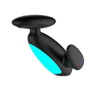 Lawnoval Mitigeur de lavabo avec indicateur de température LED, pour pulvérisateur flexible extractible à 360 ℃, eau froide et chaude, plaqué PVD, compatible avec les trous de lavabo standard