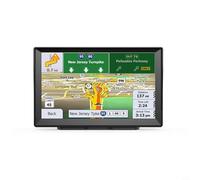 Lawnoval Navigateur GPS de 22,9 cm avec cartes hors ligne Europe Royaume-Uni France 2024 mises à jour à vie Assistance de voie pour voiture, camion, camping-car, bus