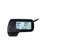 Lawnoval Panneau d'affichage LCD pour vélo électrique KT-LCD11 36 V/48 V, connecteur étanche 5 broches, noir