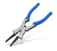 Lawnoval Pince de soudage MIG multifonction de 20,3 cm pour le nettoyage de buse, la coupe de fil et le retrait des pointes - Bleu et noir