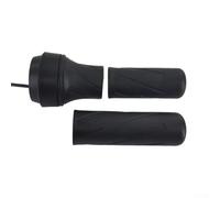 Lawnoval Poignée d'accélérateur demi-torsion avec interface étanche à 3 broches ABS TPE pour moteurs Bafang BBS01/BBS02/BBS03 Conversion VTT 22,2 mm (3 broches femelle)