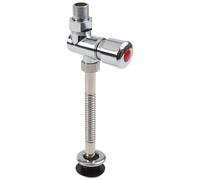 Lawnoval Robinet de chasse d'urinoir manuel en alliage pour économiser l'eau des toilettes publiques, 1 x