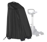 Lawnoval Robotic Bâche de nettoyage de piscine imperméable et anti-poussière en tissu Oxford 420D avec corde élastique pour une protection toutes saisons Noir