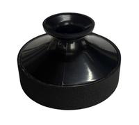 Lawnoval Saxophone alto Mute ABS Silencieux Instruments pour Réduction du Son Compact Accessoire en Or