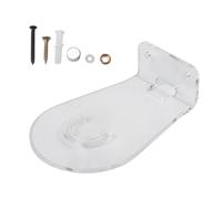 Lawnoval Support mural en acrylique pour haut-parleur Bose pour SoundLink Revolve - Gain de place, design élégant, installation facile, noir/transparent
