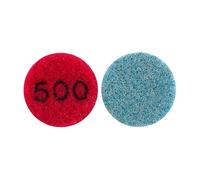 Lawnoval Tampon de polissage 1" (25 mm) humide et sec pour granit pour marbre, béton, pierre, meulage 150-10000, émeri lié en résine avec support