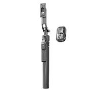 Lawnoval Trépied pour suivi automatique du visage avec rotation à 360 °, construction en alliage d'aluminium et ABS, reconnaissance de geste, batterie 850 mAh, streaming en direct, vlogging, appels