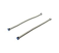 Lawnoval Tuyau flexible en acier inoxydable pour chauffe-eau 3/4" 50 cm, haute pression et température jusqu'à 200 °C, pour chauffe-eau à gaz et mural pour chaudières montées