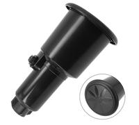 Lawnoval Up Ensemble de buses d'arrosage à bascule 1/2 et 3/4", couverture de 5 à 25 m, pour irrigation de pelouse et jardin, noir