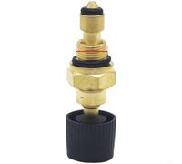 Lawnoval Vanne de recharge d'eau en laiton pour chaudière murale à gaz, réglage facile du débit (conteneur A)