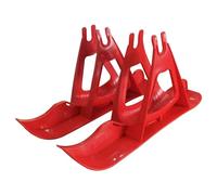 Lawnrden 1 Paire de traîneaux à Neige pour Enfants, vélo d'équilibre d'hiver, traîneau à Neige pour Enfants, Scooter, Planche de Ski pour l'hiver en Plein air, se transformant en Ski, pour