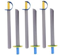 Lawnrden 6pcs Mousse épée pour Les Enfants 21 Couteaux en Mousse eva épée Jouet 2 Styles sûrs Doux pour Les Filles garçons, poignée aux Couleurs aléatoires |.Jouet
