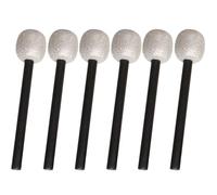 Lawnrden 6pcs Plastic Microphone Réaliste Portable Faux Microphone 11x2 Pouces Play Play pour Enfants, Halloween, Noël, Accessoire de Costume, fête d'anniversaire, Jeu pour Les Enfants |