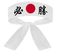 Lawnrden Bandeau japonais|Bandeau japonais, bandana en coton respirant de 39x2 pouces, Sushi Chef Karate pour le karaté Sports Cooking Kitchen Supply