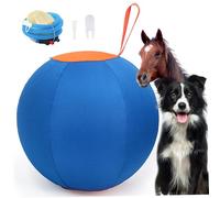 Lawnrden Boule de Cheval, Balle de Troupeau pour Chiens, Grand Troupeau Gonflable 21, 65 Pouces pour Les Races Moyennes et Grandes, Compatible avec Le Berger, Les Chiens bétail, Le Jeu Chevaux