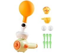 Lawnrden Boule de Respiration, Jouet Montessori, Balle de Respiration Flottante Interactive, Pipe à Bulles, sifflet pour Les Enfants, Jouets sensoriels Amusants pour Filles, garçons, Famille