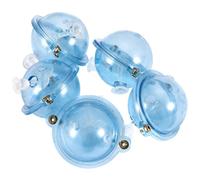 Lawnrden Charges de pêche et Bobbers, Chars de pêche 5pcs, 1 Pouce à Eau à Plastique Transparent Une Bulle d'eau, équipement Maritime pour Les Crochets Mouche extérieurs