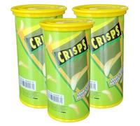 Lawnrden Lot de 3 Jouets de Chips et Pommes Terre, 5, 6 x 10, 9 cm, Serpent dans Une boîte Farce pour Enfants, Serpent drôle, Trucs farceur à Ressort en Plastique pour Adultes, Cadeaux Farce |.da