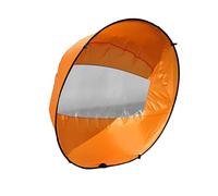 Lawnrden Pagaie à Vent de Kayak, Voile à Vent Pliable, Voile de Portable avec fenêtre Transparente pour Accessoire Bateau Gonflable