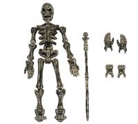 Lawnrden The Skeleton Key|Figurine d'action Squelette, Jouet Mobile Multi-articulé avec Armes, Figurine d'action en Plastique pour Les décorations de Bureau des collectionneurs