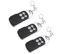 LAWOHO Lot de 3 émetteurs portatifs 433 MHz compatibles avec Normstahl Crawford ea433 2KM Micro | RCU 433-2 | RCU 433-4 | N002800 | T433-4 Télécommande 4 canaux