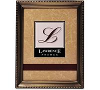 Lawrence 11435 Cadre Photo en Perles dorées Antiques 8,9 x 12,7 cm