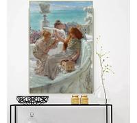 Lawrence Alma-Tadema, « Le favori de la fortune », impression sur toile, peinture à l'huile, œuvre d'art, image moderne, décoration murale pour la maison, le salon (60 x 70 cm)