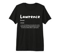 Lawrence Definition Personalized Name Custom Costume Larry T-Shirt Haut de Gamme