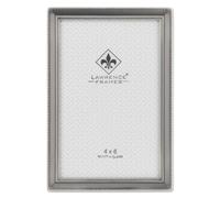 Lawrence Frames 11546, cadre photo en étain antique, 10 x 15 cm, bordure en perles