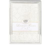 Lawrence Frames 5 x 7 Dazzle Paillettes Cadre Photo, Argent