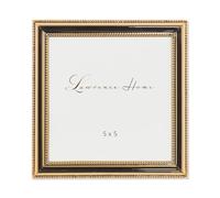 Lawrence Frames Cadre à perles classique Doré 5 x 5
