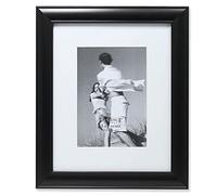 Lawrence Frames Cadre de galerie avec ou sans Tapis, 12,7 x 2,2 x 25,4 cm, Noir
