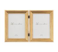 Lawrence Frames Cadre Photo à charnière Double Sutter doré Bruni 12,7 x 17,8 cm