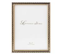 Lawrence Frames Cadre Photo en métal avec Effet Marteau, 5 x 7 cm, doré