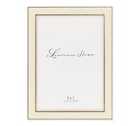 Lawrence Frames Cadre photo en métal et émail Ivoire 12,7 x 17,8 cm