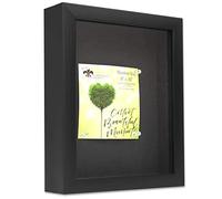 Lawrence Frames Shadow Box Cadre en polystyrène Noir 20,3 x 25,4 cm