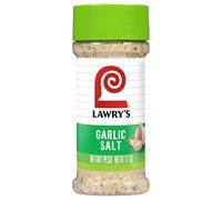 Lawry's Sel d'ail, moulu grossièrement avec persil, sans MSG ajouté, certifié casher, sel savoureux pour poulet, porc et steak, 325 ml