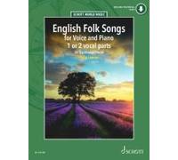 Lawson: English Folk Songs: 30 Traditional Pieces For 1-2 Voice And Piano Book With Online Material